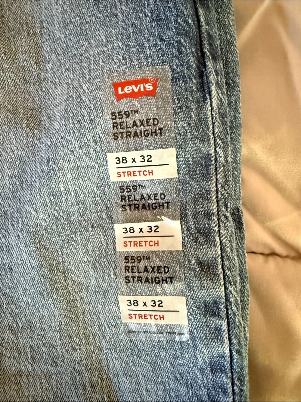 Levi's Men's Light Blue Straight-Leg Jeans